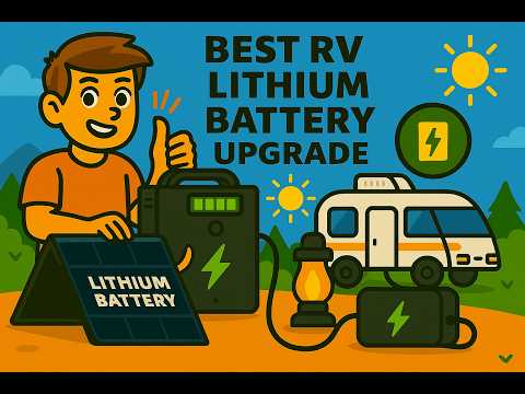 BEST RV LITHIUM BATTERY UPGRADE — LiFePO4, RUNTIMES & FULL SYSTEM SETUP thumbnail