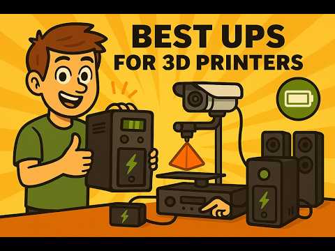 BEST UPS FOR 3D PRINTERS — STOP FAILED PRINTS & POWER‑LOSS DISASTERS thumbnail