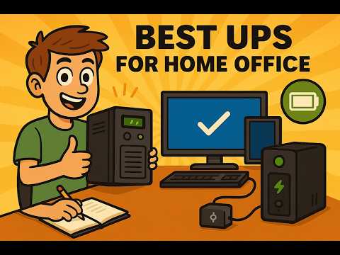 BEST UPS FOR HOME OFFICE — TOP PICKS FOR COMPUTERS, ROUTERS & PRODUCTIVITY thumbnail