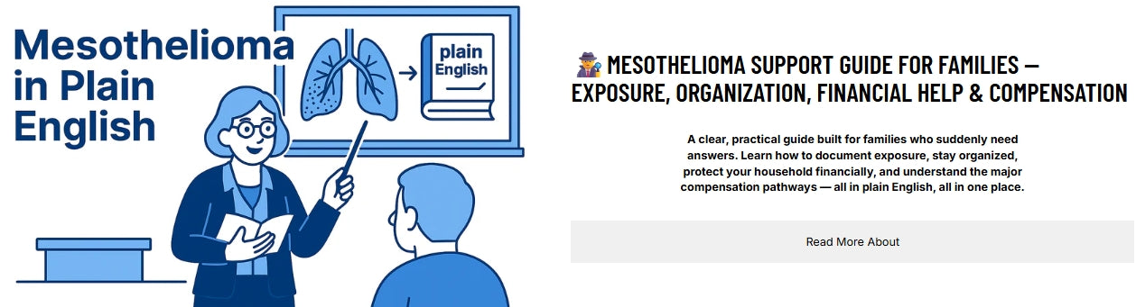 Mesothelioma Support Guide For Families Exposure Organization Financial Help Compensation