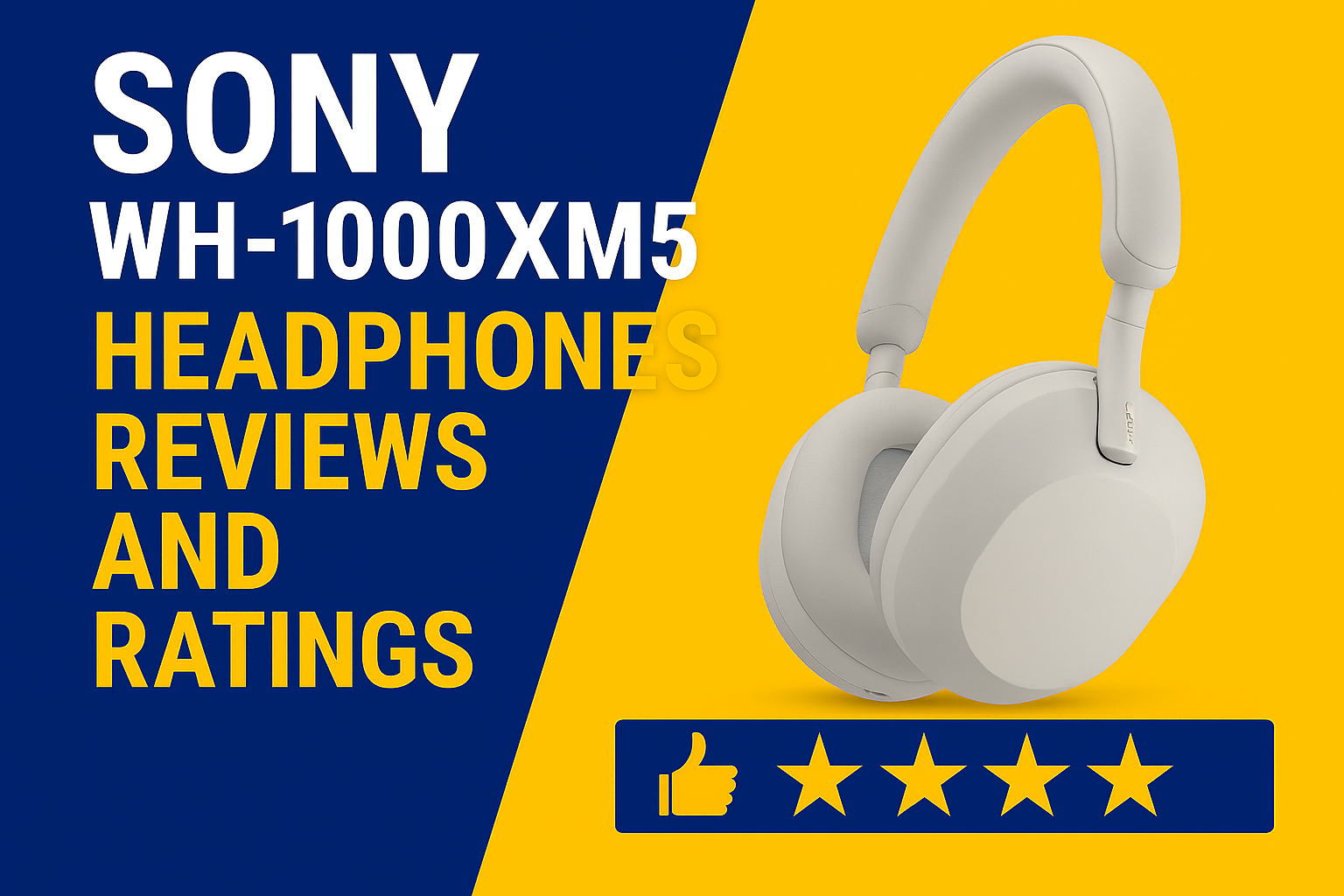 Sony WH‑1000XM5 Headphones Reviews and Ratings image
