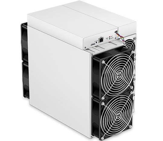 BITMAIN Antminer S19 Pro 110TH/S Bitcoin ASIC Miner(29.5J/T, 220V, 3250W, SHA256 Algorithm), High Hashrate/High Efficiency Air-Cooling Home Mining Machine for BTC/BCH/BSV w/Power Supply