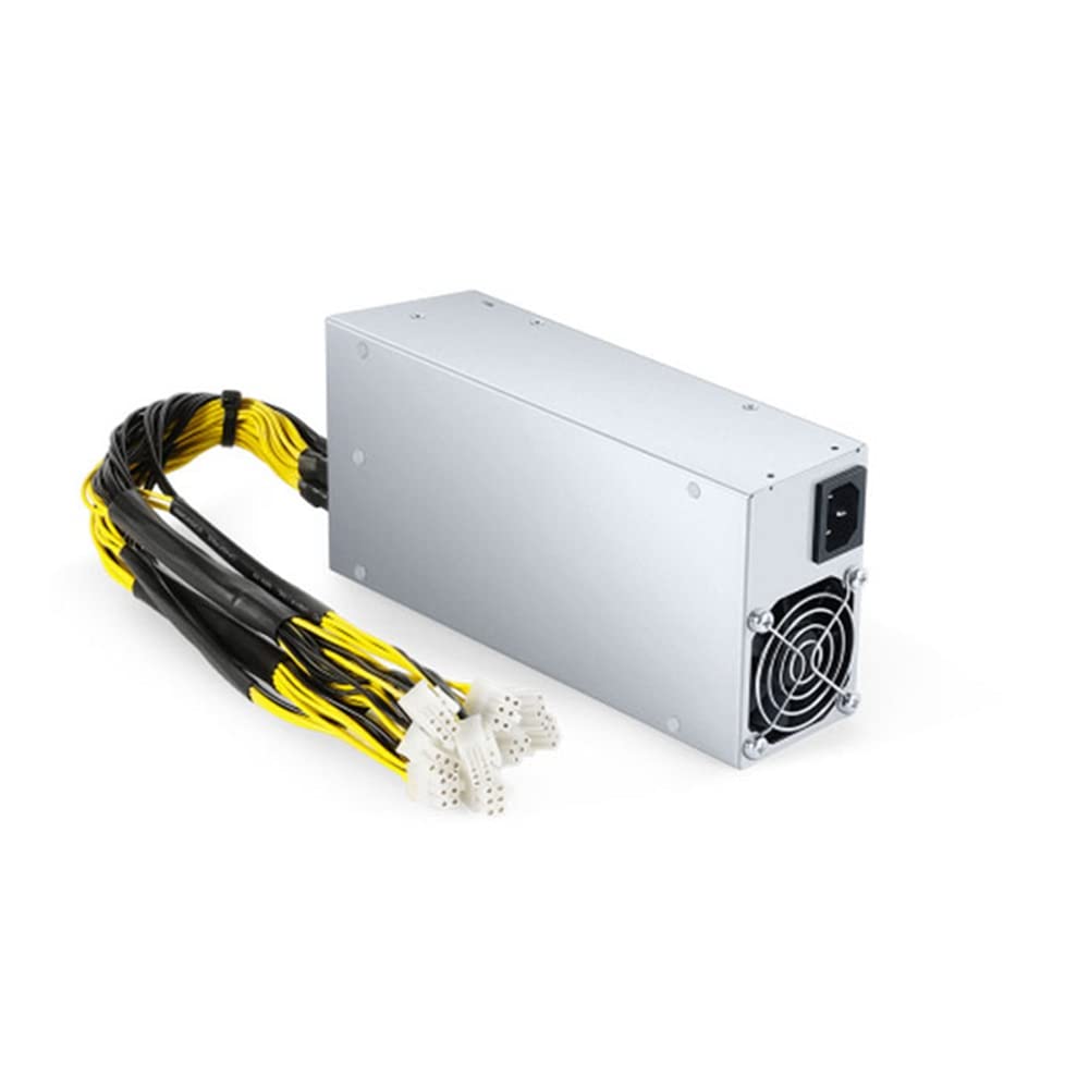 Bitmain Genuine Antminer Power Supply APW7 PSU 1800w 110v 220v New Model for S9 or L3+ or Z9 Mini or D3 ASICs w/ 10 Connectors