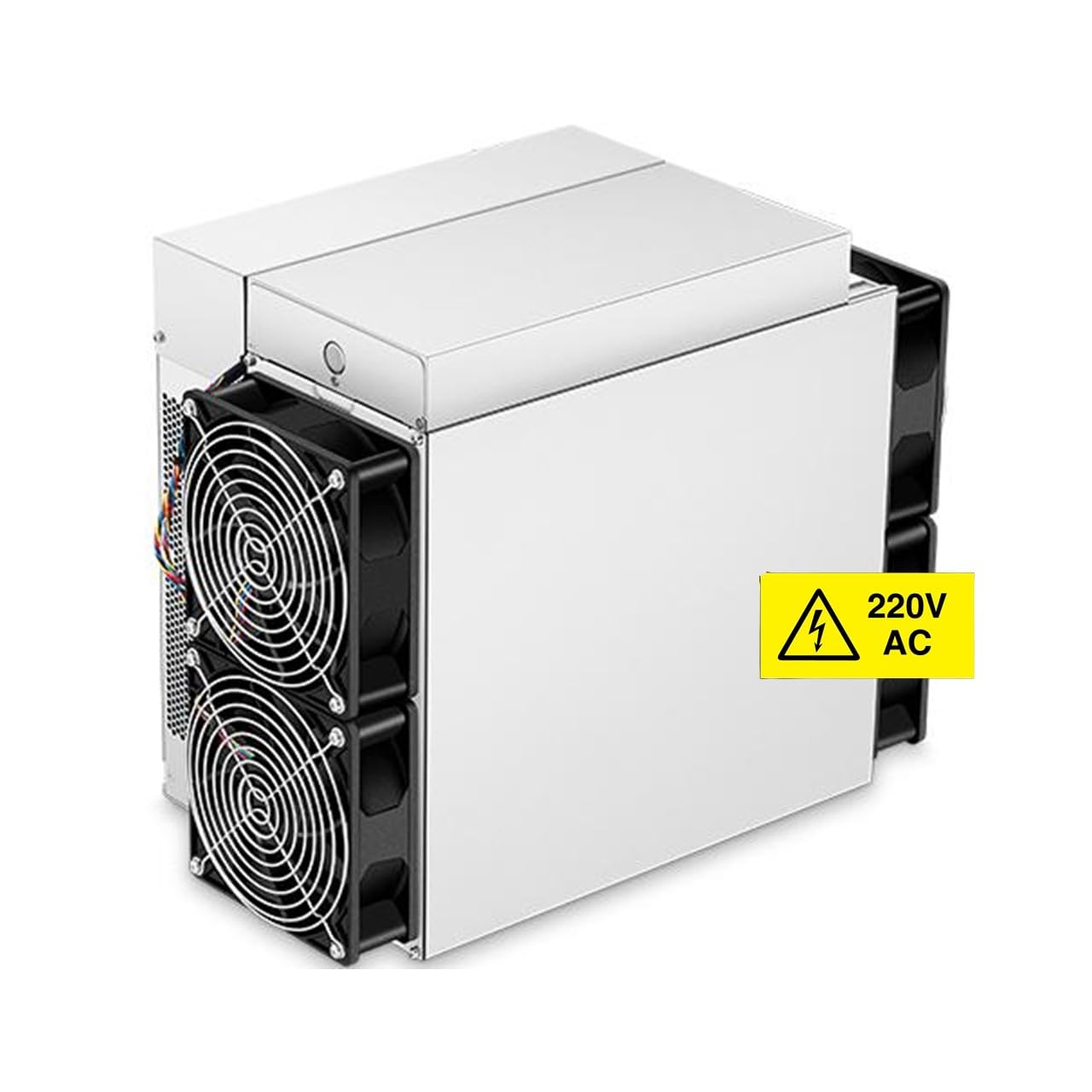 BITMAIN Antminer S19 Pro 110TH/S Bitcoin ASIC Miner(29.5J/T, 220V, 3250W, SHA256 Algorithm), High Hashrate/High Efficiency Air-Cooling Home Mining Machine for BTC/BCH/BSV w/Power Supply