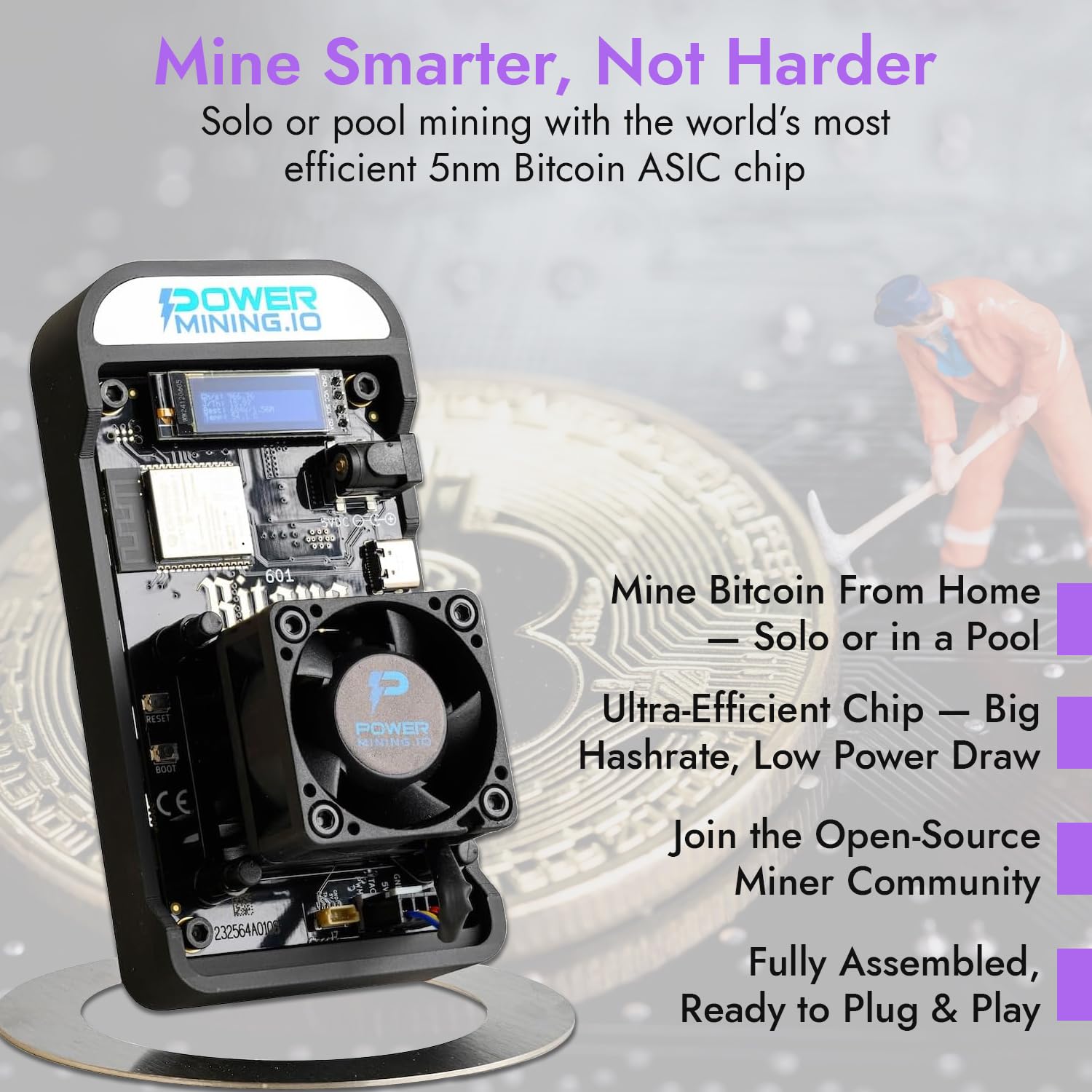 POWER MINING Bitaxe Gamma 602 ASIC Bitcoin Miner Reviews