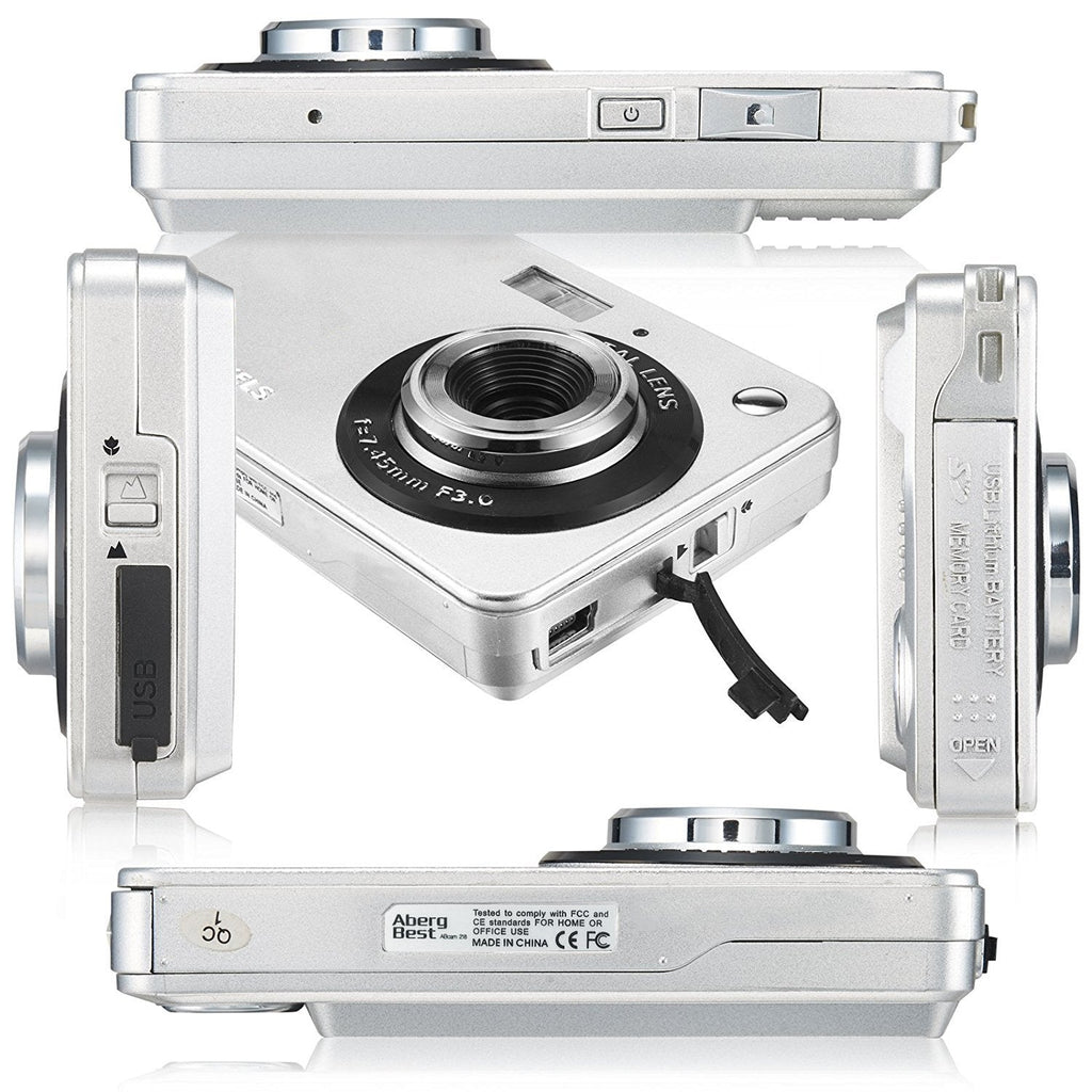 Aberg Best 21 Mega Pixels 2.7" LCD Rechargeable HD Digital Camera Reviews - Loot Bandit