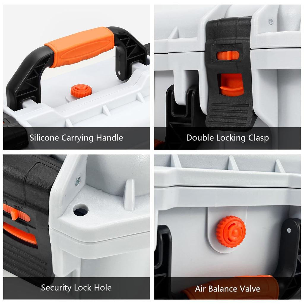 AMAZEAR Hard Case for Apple Vision Pro,Perfect for Storing Vision Pro and Battery at Home or While Traveling, Large Capacity Apple VR Waterproof Hard Case, Premium Apple Vision Pro Accessories - Loot Bandit