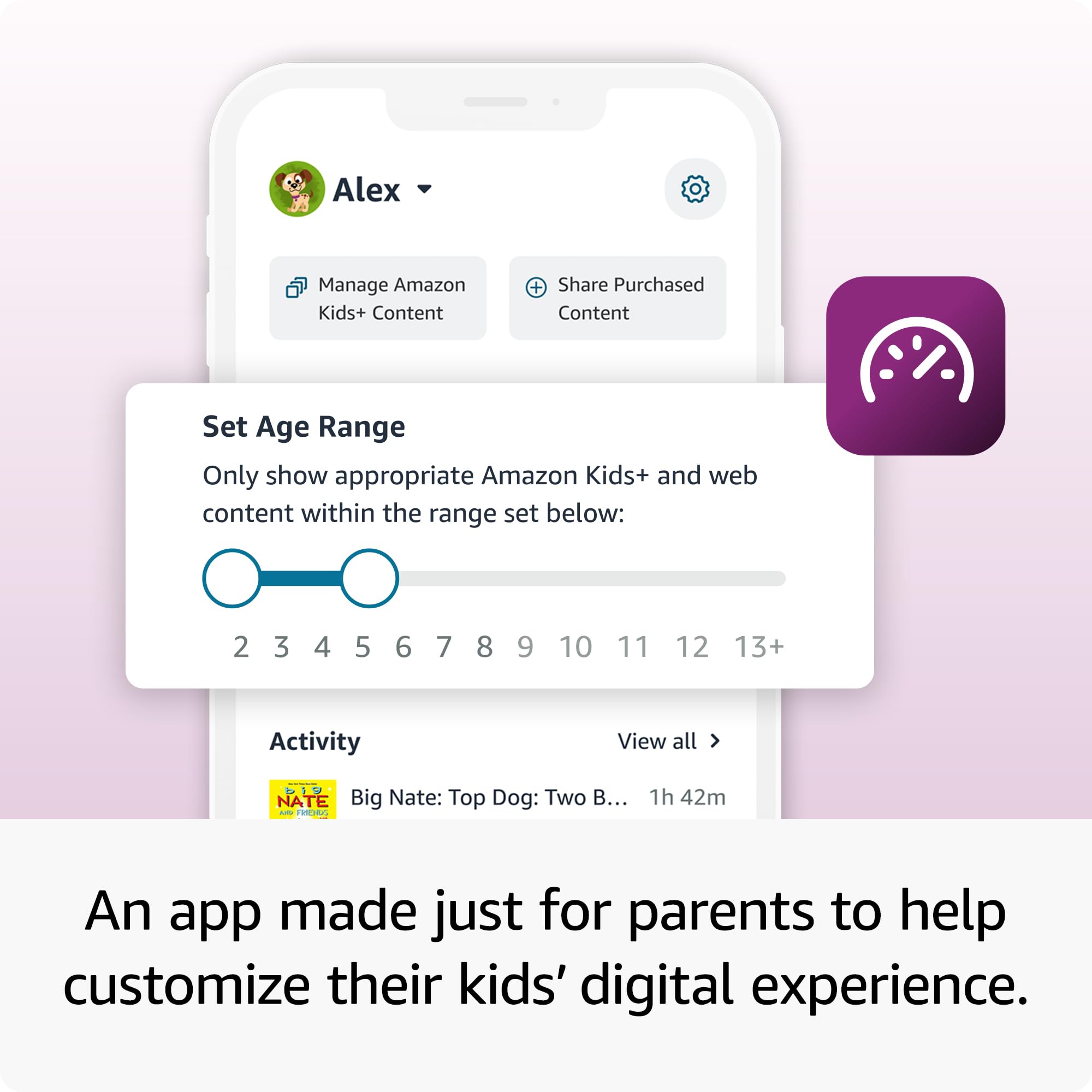 Amazon Fire HD 10 Kids Pro tablet, ages 6 - 12. Bright 10.1" HD screen, includes ad - free content, robust parental controls, 13 - hr battery and slim case for older kids, 32 GB, Happy Day - Loot Bandit