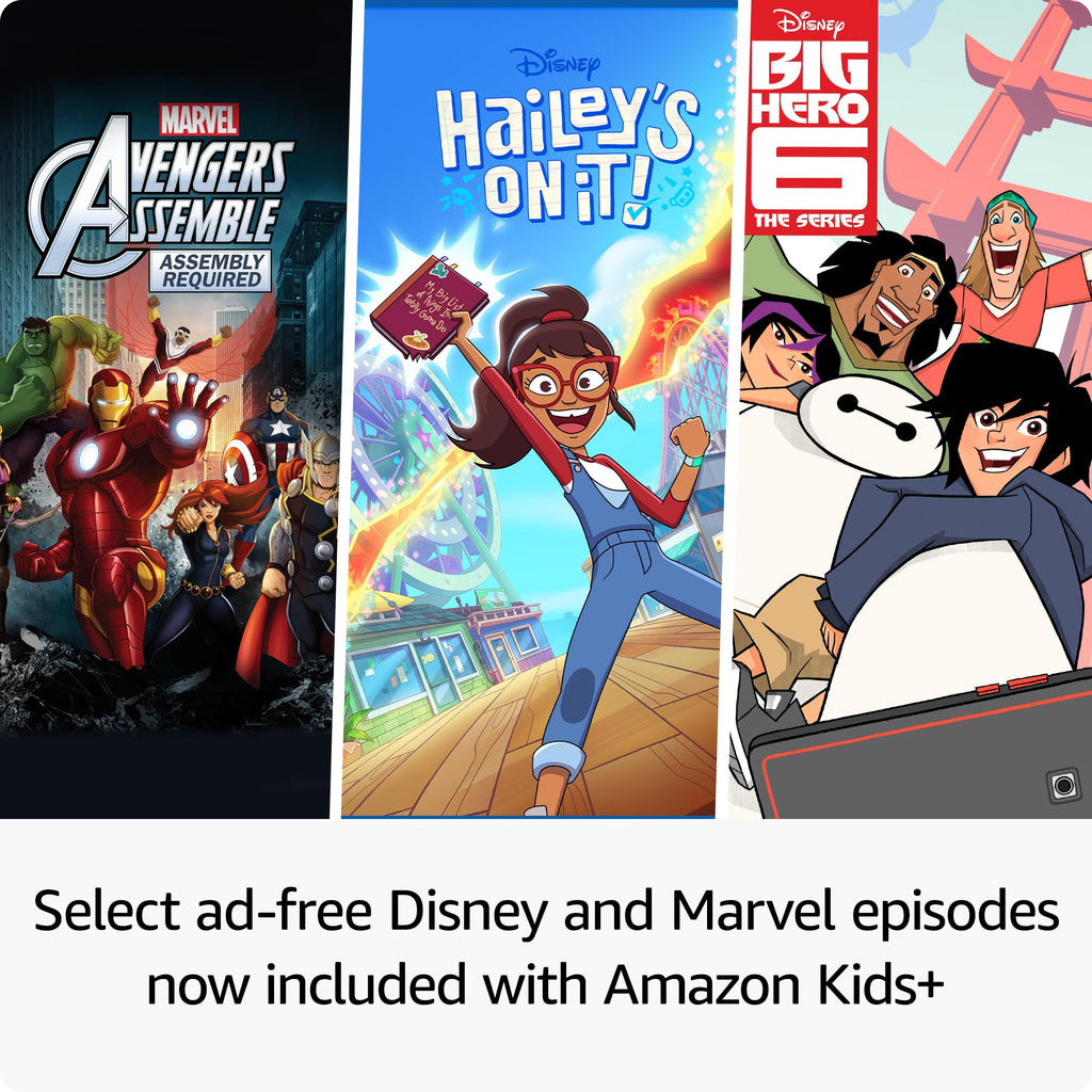 Amazon Fire HD 10 Kids Pro tablet, ages 6 - 12. Bright 10.1" HD screen, includes ad - free content, robust parental controls, 13 - hr battery and slim case for older kids, 32 GB, Happy Day - Loot Bandit