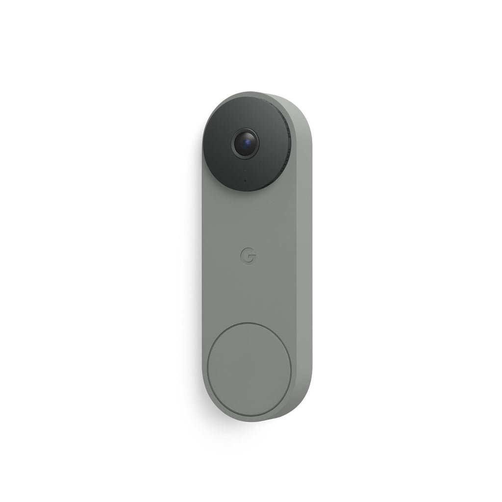 Google Nest Doorbell (Wired, 3rd Gen) - 2K Video and Gemini, Live View, Night Vision, 2 - Way Audio - Works with Google Home - 2025 Model - Hazel - Loot Bandit