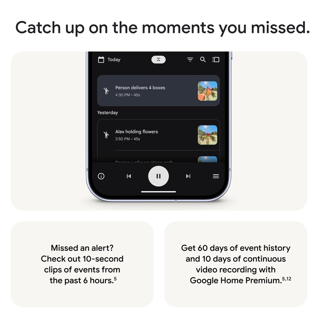 Google Nest Doorbell (Wired, 3rd Gen) - 2K Video and Gemini, Live View, Night Vision, 2 - Way Audio - Works with Google Home - 2025 Model - Hazel - Loot Bandit