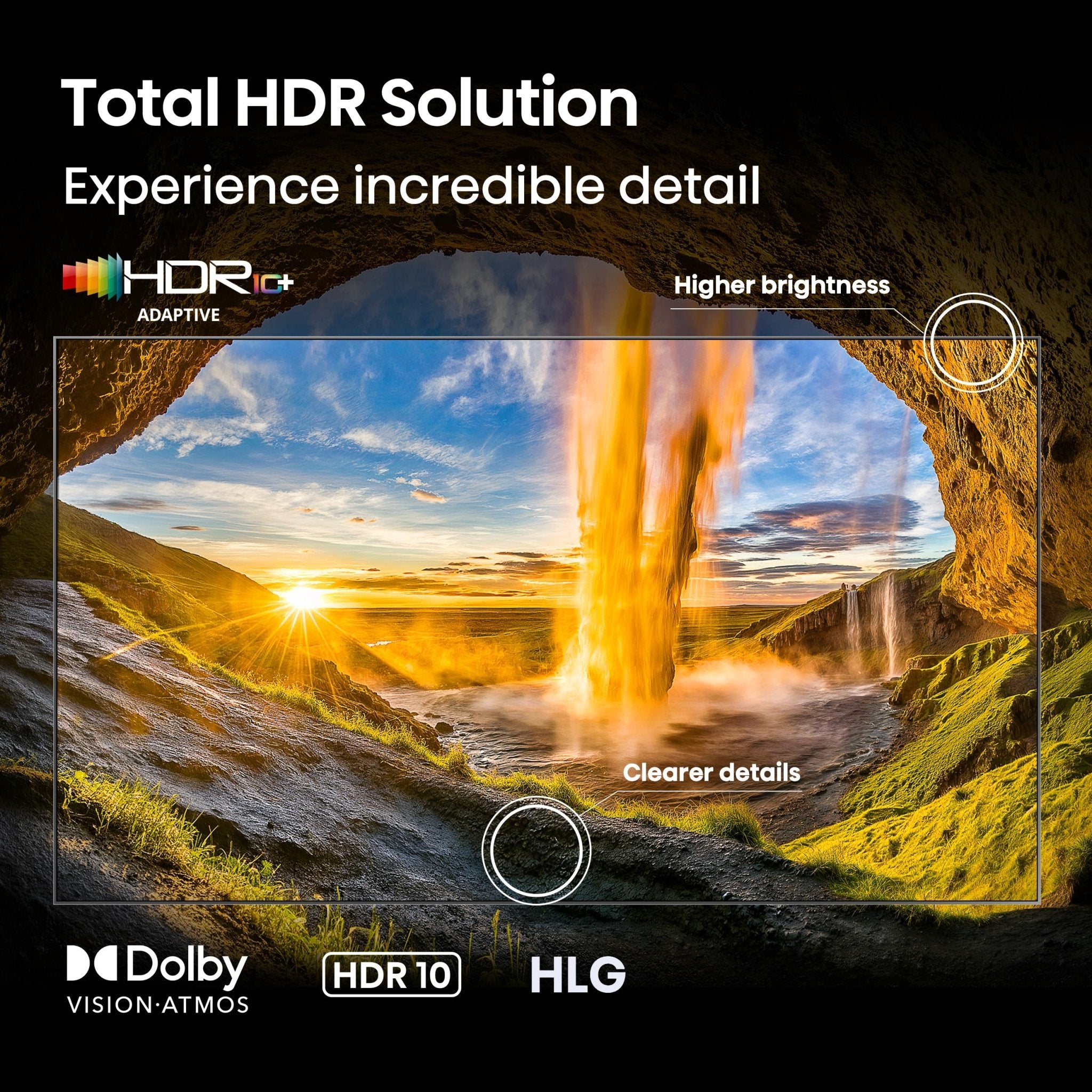 Hisense 100" Class E6 Series QLED 4K UHD Smart Fire TV (100E6QF, 2025 Model) - QLED, Native 144Hz, Dolby Vision IQ · Atmos, Motion Rate 240, HDR 10+, Game Mode Pro, Voice Remote with Alexa - Loot Bandit
