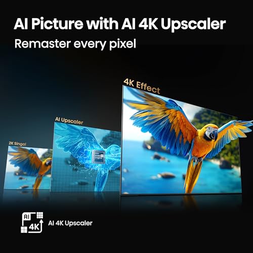 Hisense 100" Class E6 Series QLED 4K UHD Smart Fire TV (100E6QF, 2025 Model) - QLED, Native 144Hz, Dolby Vision IQ · Atmos, Motion Rate 240, HDR 10+, Game Mode Pro, Voice Remote with Alexa - Loot Bandit