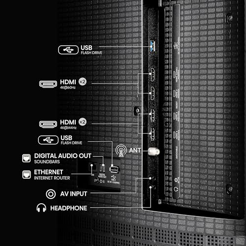 Hisense 100" Class E6 Series QLED 4K UHD Smart Fire TV (100E6QF, 2025 Model) - QLED, Native 144Hz, Dolby Vision IQ · Atmos, Motion Rate 240, HDR 10+, Game Mode Pro, Voice Remote with Alexa - Loot Bandit