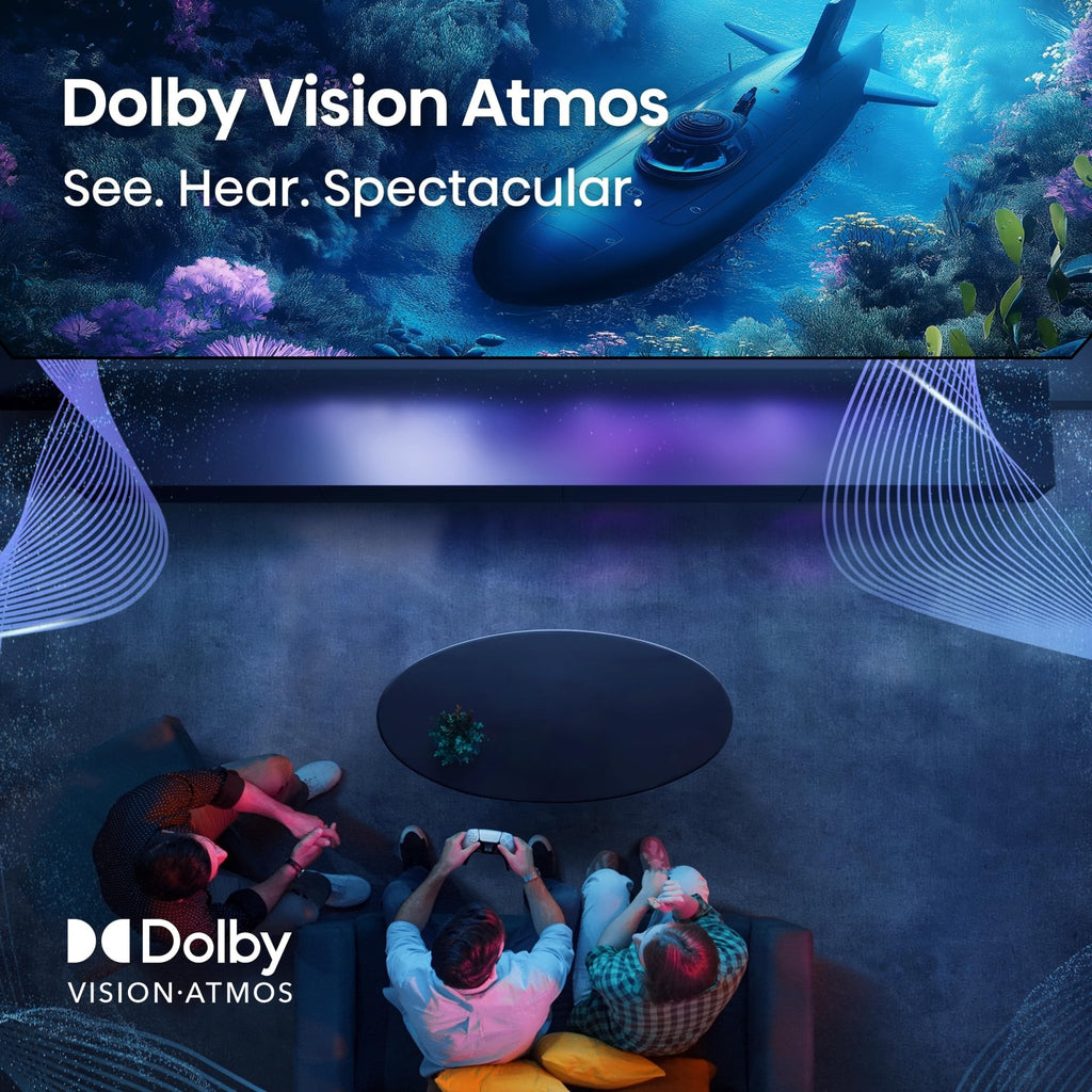 Hisense 100" Class E6 Series QLED 4K UHD Smart Fire TV (100E6QF, 2025 Model) - QLED, Native 144Hz, Dolby Vision IQ · Atmos, Motion Rate 240, HDR 10+, Game Mode Pro, Voice Remote with Alexa - Loot Bandit