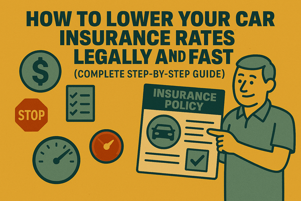 How to Lower Your Car Insurance Rates Legally and Fast (Complete Step‑By‑Step Guide) - Loot Bandit