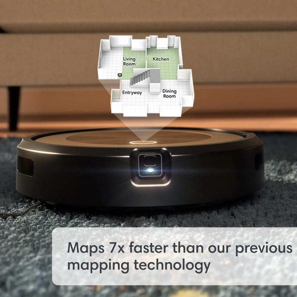 iRobot Roomba j9+ Self - Emptying Robot Vacuum – Powerful Suction, Identifies and Avoids Obstacles Like pet Waste, Self - Empties for 60 Days, Best for Homes with Pets, Smart Mapping, Works with Alexa - Loot Bandit