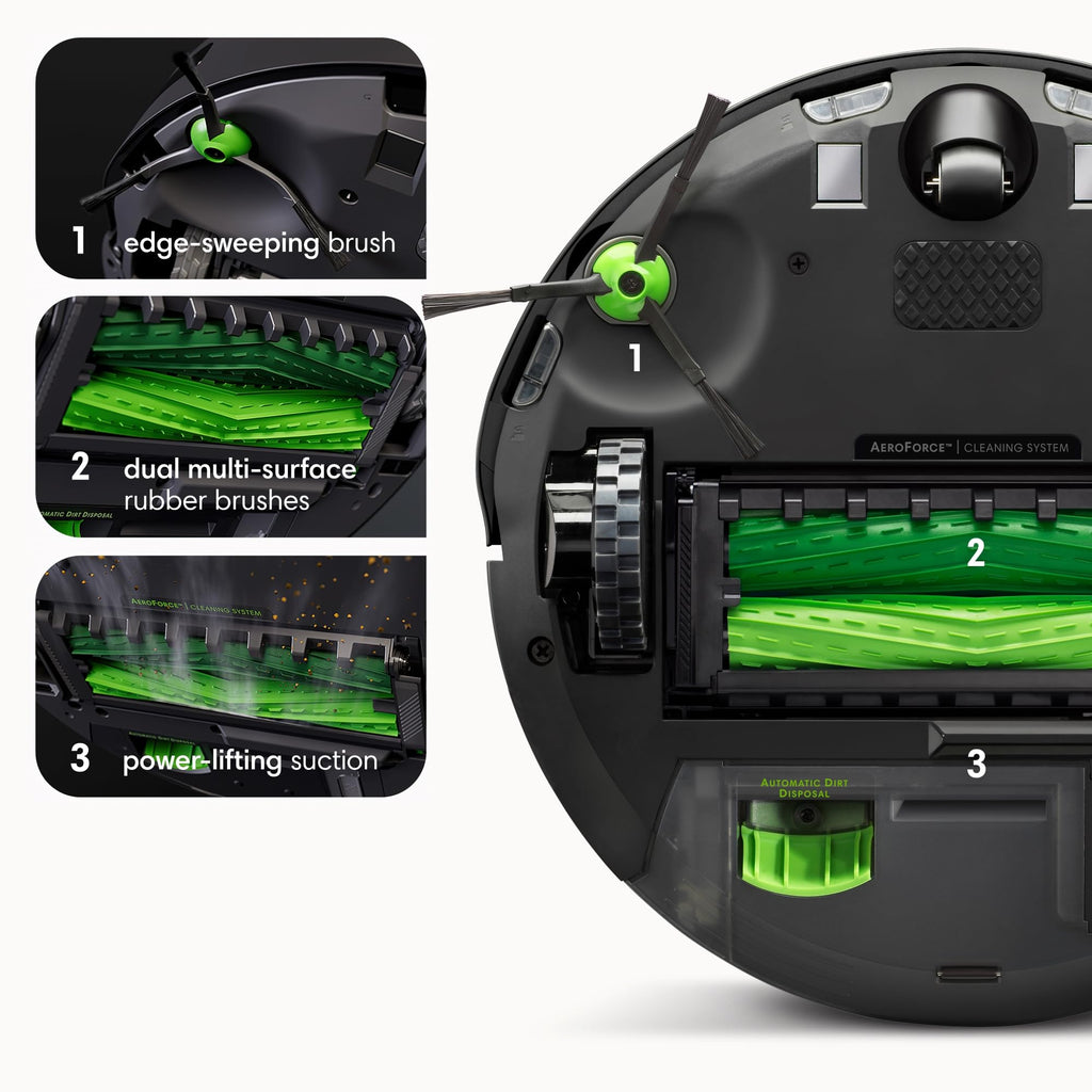 iRobot Roomba j9+ Self - Emptying Robot Vacuum – Powerful Suction, Identifies and Avoids Obstacles Like pet Waste, Self - Empties for 60 Days, Best for Homes with Pets, Smart Mapping, Works with Alexa - Loot Bandit