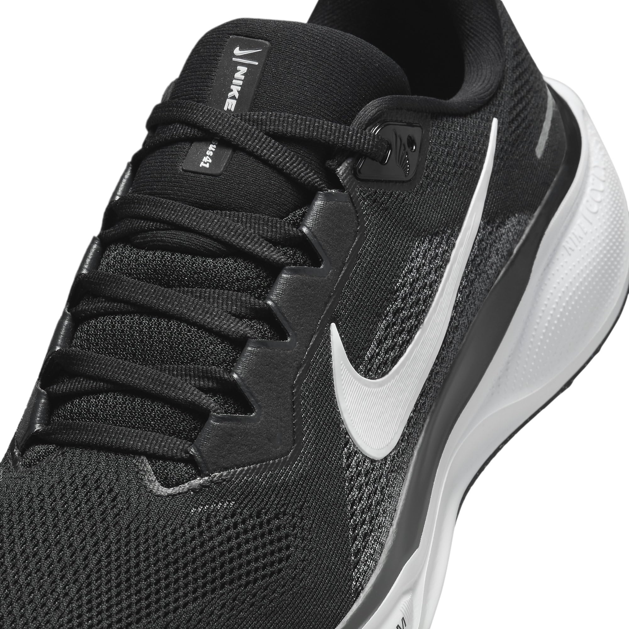 Nike Men's Pegasus 41 Black/White/Anthracite 10 Wide - Loot Bandit