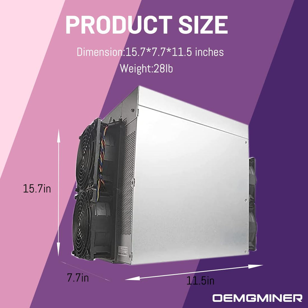 OEMGMINER Antminer S19k Pro 120T 2760W ASIC Bitcoin Miner - Reviews - Loot Bandit