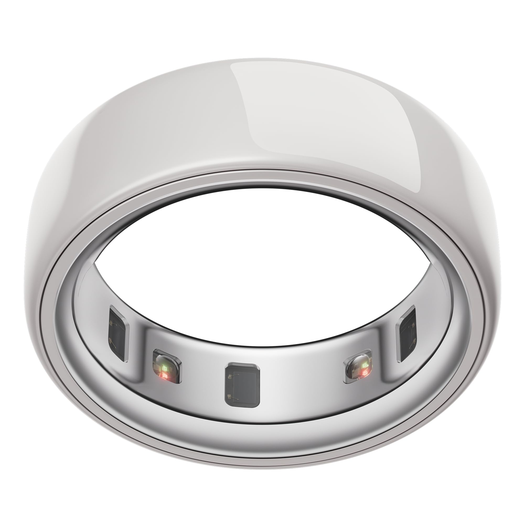 Oura Ring 4 Ceramic - Cloud - Size 8 - Size Before You Buy - Loot Bandit