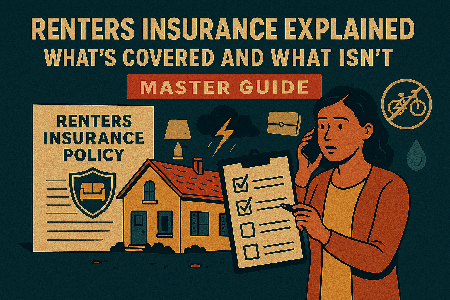 Renters Insurance Explained: What’s Covered and What Isn’t - Master Guide - Loot Bandit