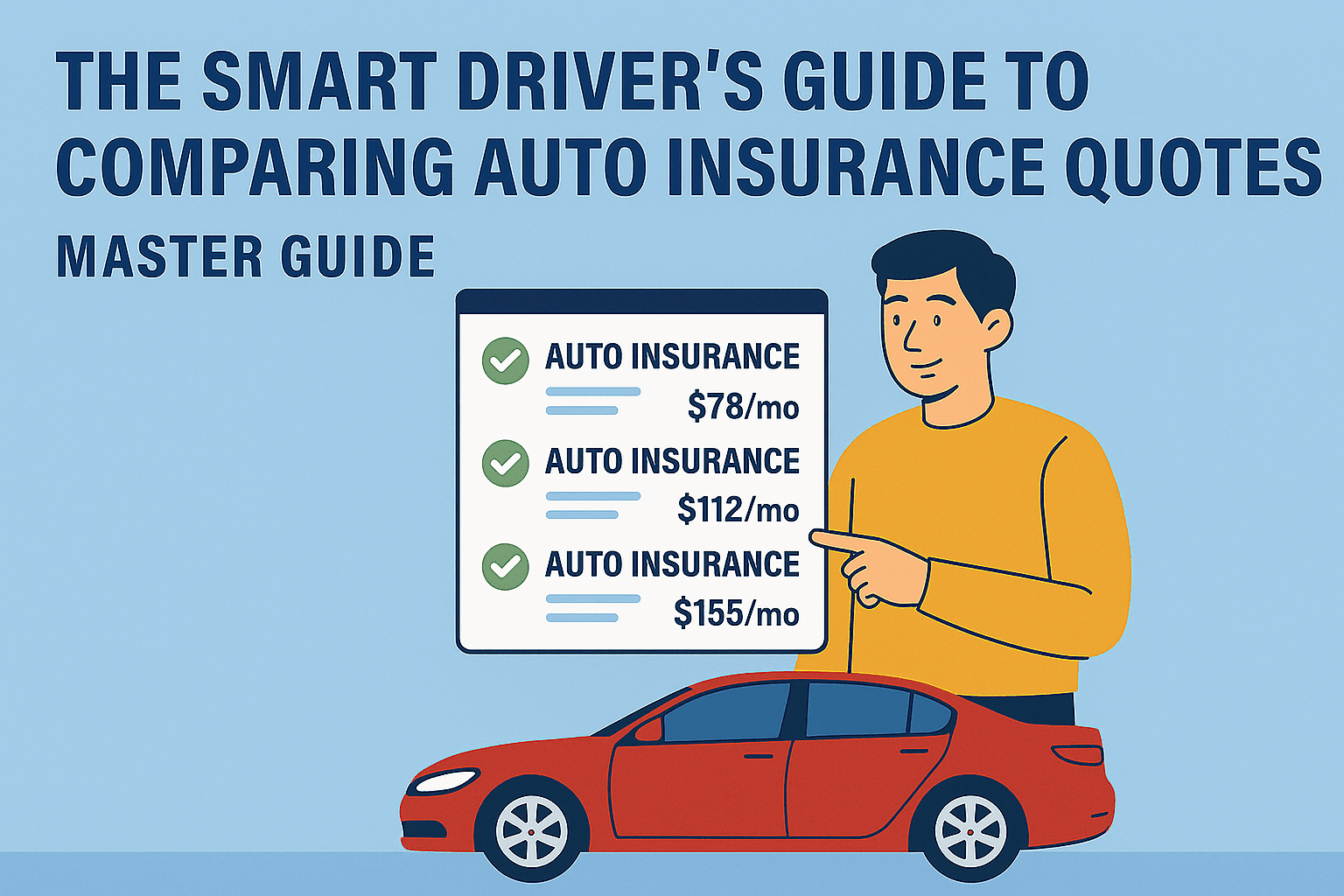 The Smart Driver’s Guide to Comparing Auto Insurance Quotes - Master Guide - Loot Bandit