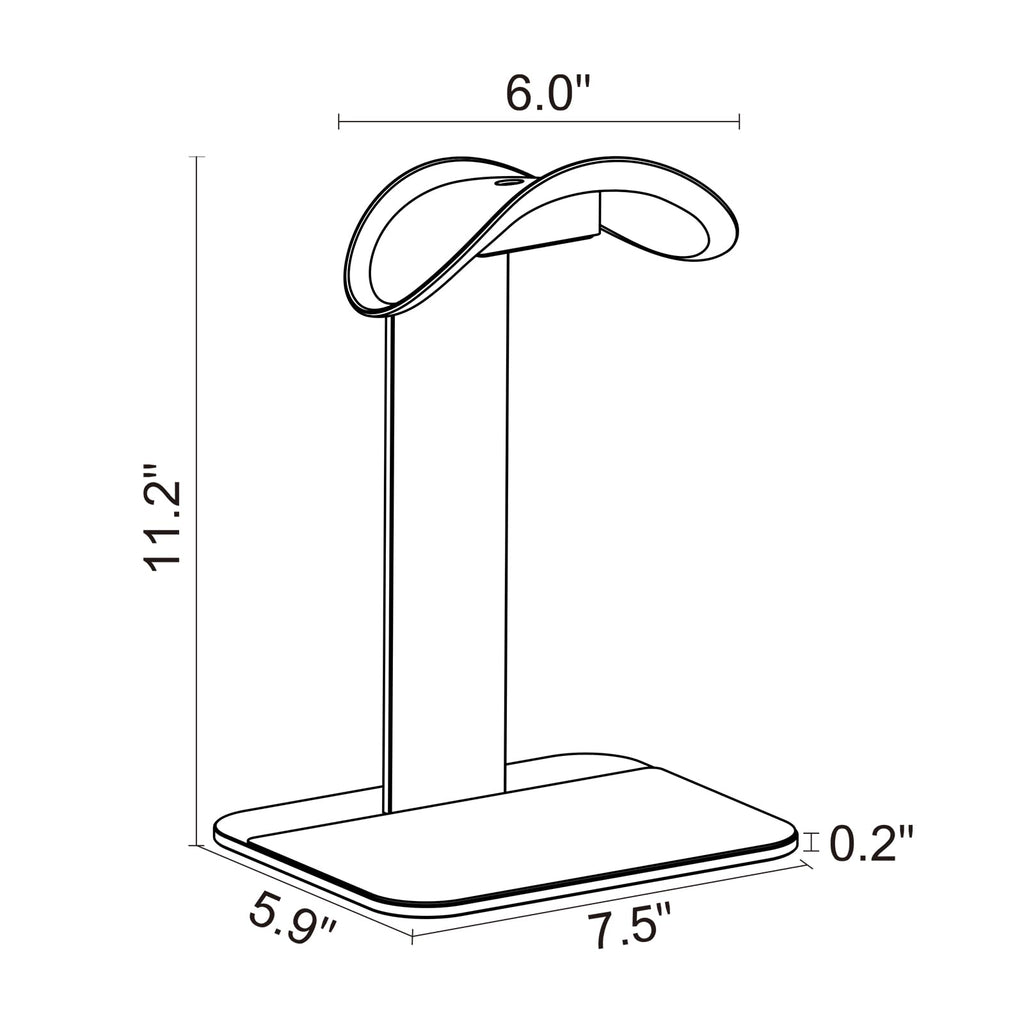 UPERGO Dock Stand for Apple Vision Pro, VR Headset Display Stand with Battery Holder - Loot Bandit