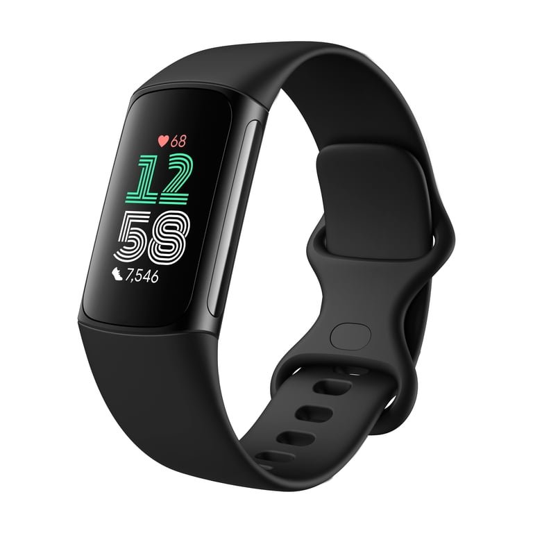 Fitbit Charge 6 Obsidian Black fitness tracker