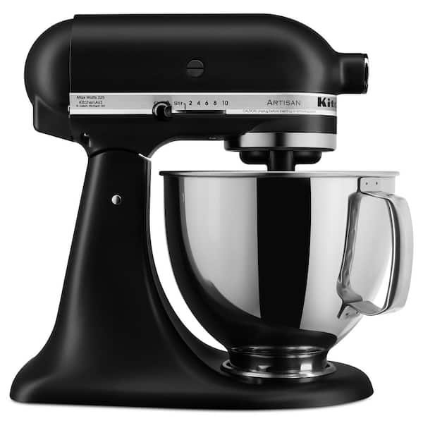 KitchenAid Artisan KSM150PSBM Black Matte 5-quart stand mixer